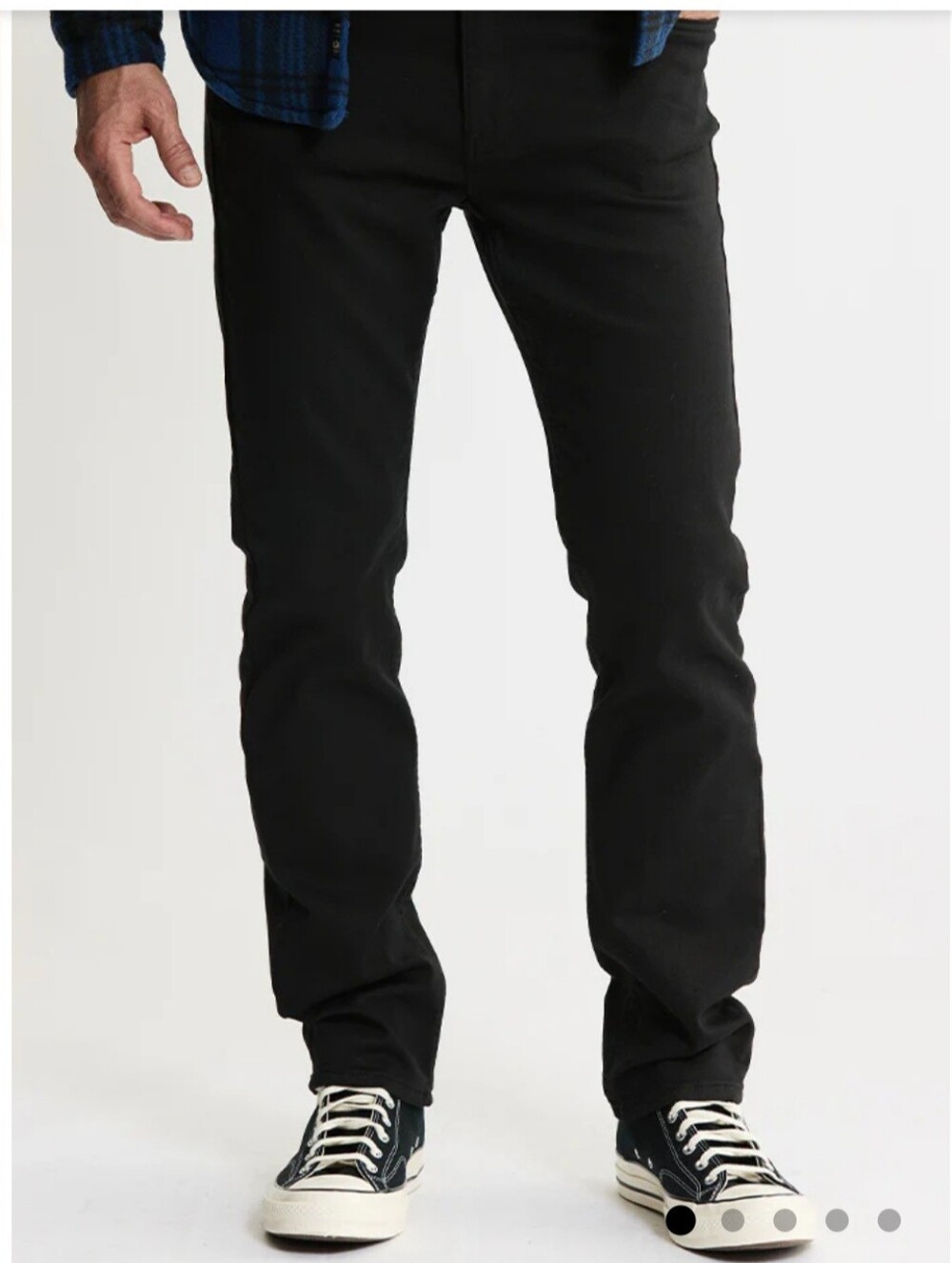 Jachs Men's Straight Jeans in Black